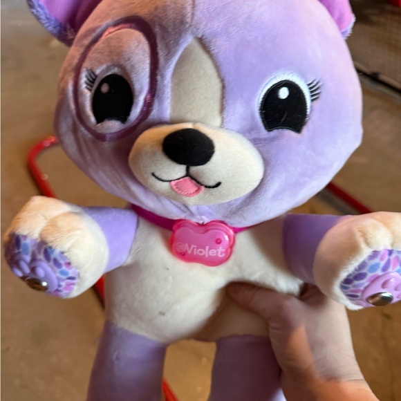 Other - Violet Plush Toy - Purple and Cream